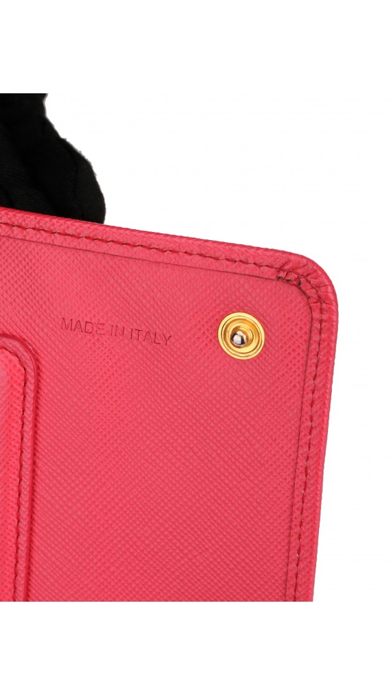 PRADA Crossbody Coral Rose Wallet On Chain