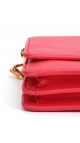 PRADA Crossbody Coral Rose Wallet On Chain