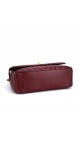 Vintage Chanel Chevron Burgunder Shoulder bag