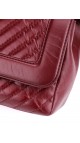 Vintage Chanel Chevron Burgunder Shoulder bag