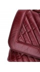 Vintage Chanel Chevron Burgunder Shoulder bag