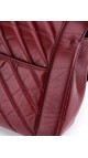 Vintage Chanel Chevron Burgunder Shoulder bag