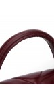 Vintage Chanel Chevron Burgunder Shoulder bag