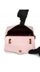 Chanel Medium Rose Lammeskinn Shoulder Bag