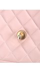 Chanel Medium Rose Lammeskinn Shoulder Bag