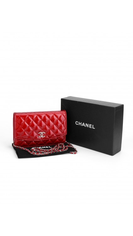 Chanel Patent Crossbody Bag