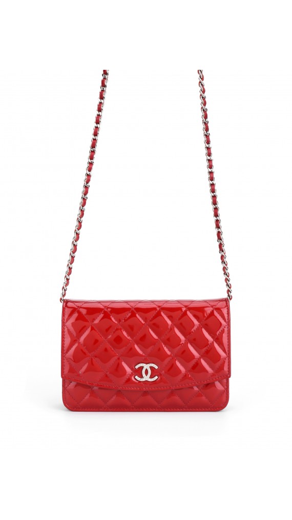 Chanel Patent Crossbody Bag