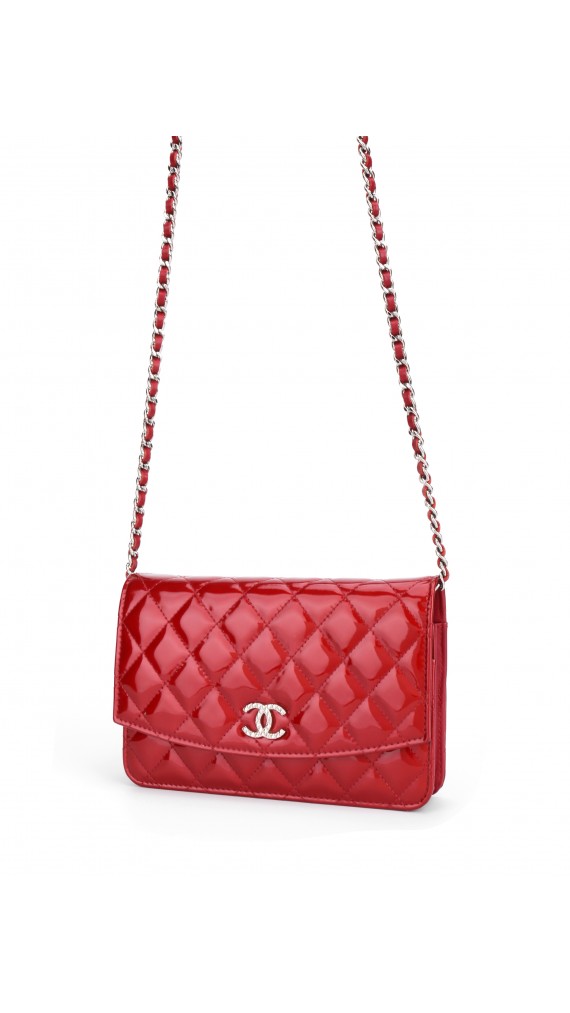 Chanel Patent Crossbody Bag