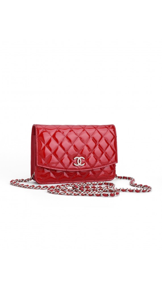 Chanel Patent Crossbody Bag