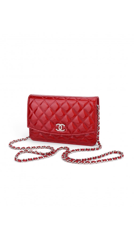 Chanel Patent Crossbody Bag