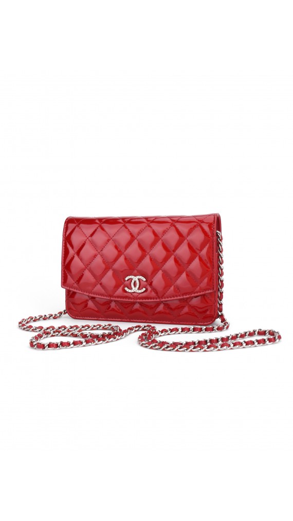 Chanel Patent Crossbody Bag