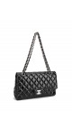 Chanel Double Flap Medium Patent