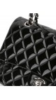 Chanel Double Flap Medium Patent