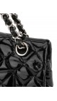 Chanel Double Flap Medium Patent