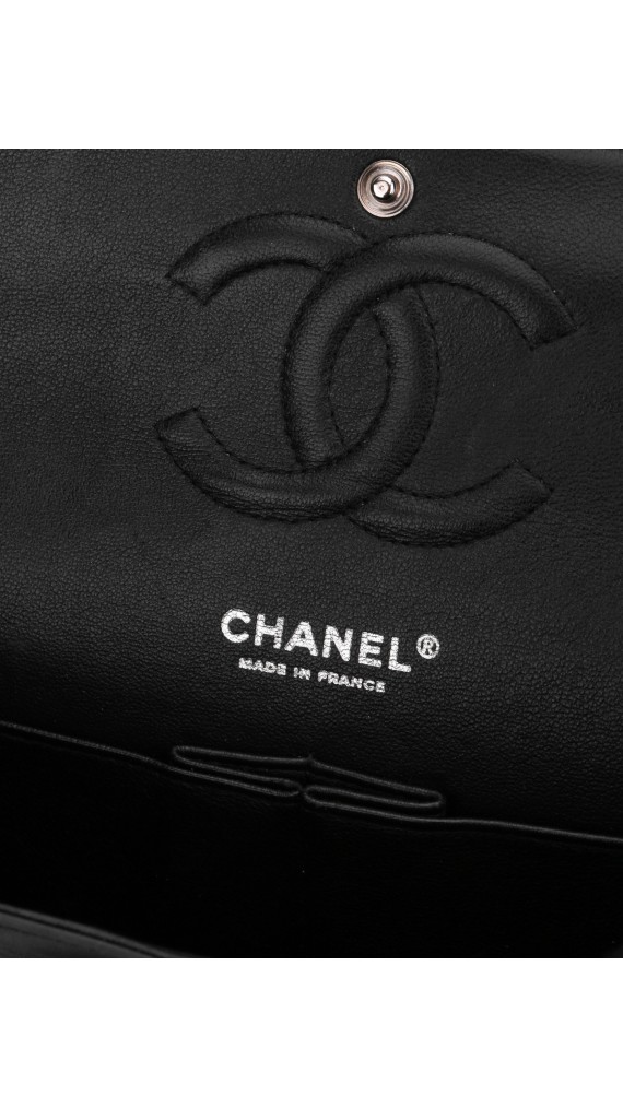 Chanel Double Flap Medium Patent