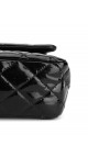 Chanel Double Flap Medium Patent