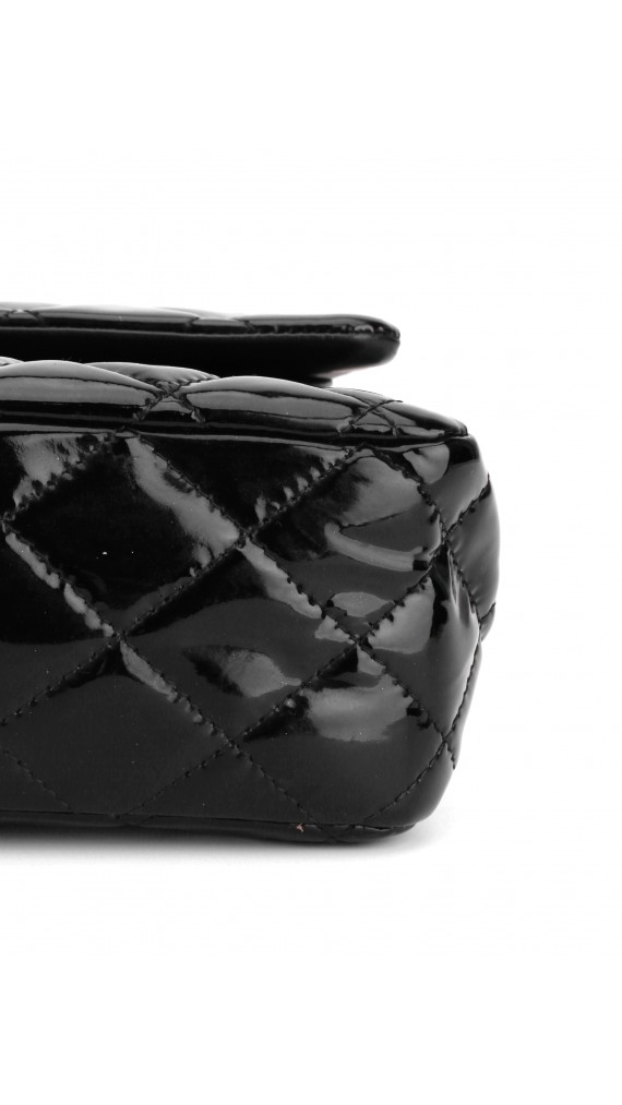 Chanel Double Flap Medium Patent
