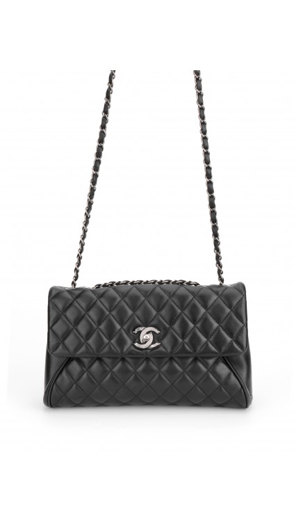 Chanel Classic Flap Bag Size Medium SHW