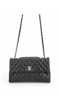 Chanel Classic Flap Bag Size Medium SHW