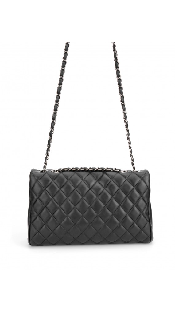 Chanel Classic Flap Bag Size Medium SHW
