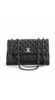Chanel Classic Flap Bag Size Medium SHW