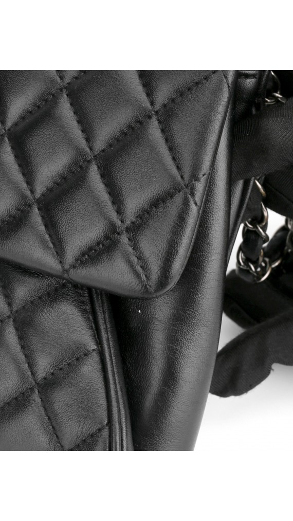 Chanel Classic Flap Bag Size Medium SHW