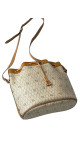 Vintage Dior Honeycumb Bucket Bag m. Clutch