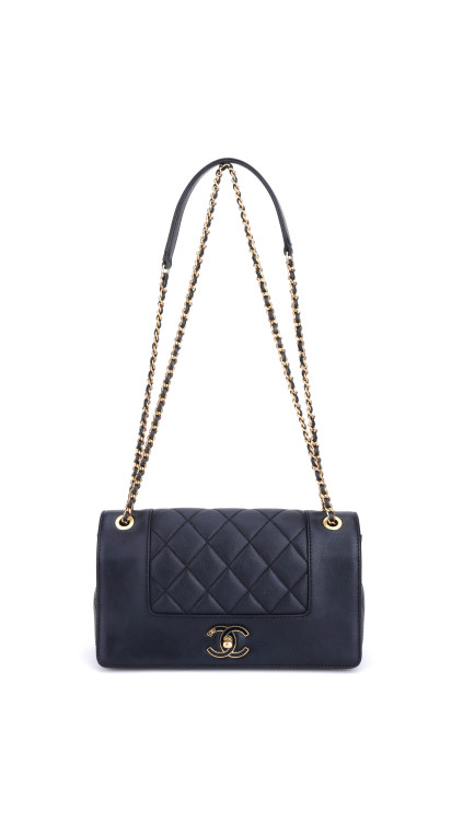 Vintage Chanel Medium Crossbody Flap Bag