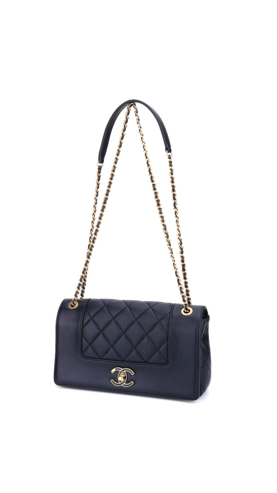 Vintage Chanel Medium Crossbody Flap Bag