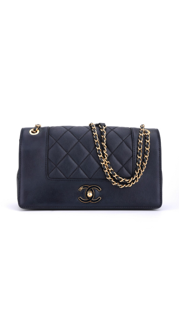 Vintage Chanel Medium Crossbody Flap Bag