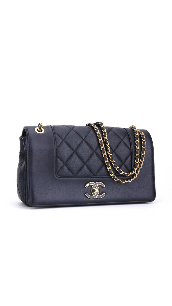 Vintage Chanel Medium Crossbody Flap Bag