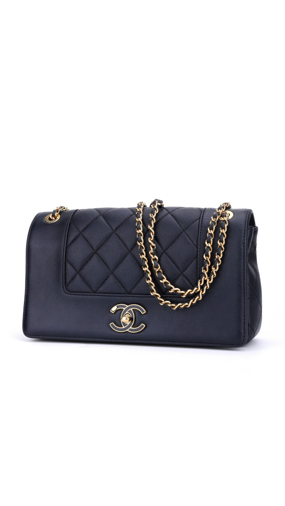 Vintage Chanel Medium Crossbody Flap Bag