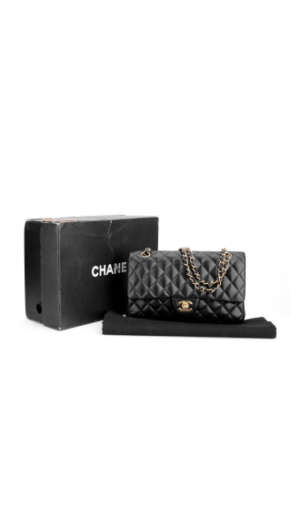 Chanel Classic Double Flap Bag Size Medium