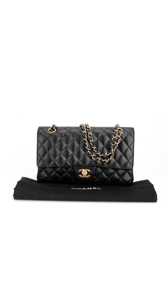 Chanel Classic Double Flap Bag Size Medium