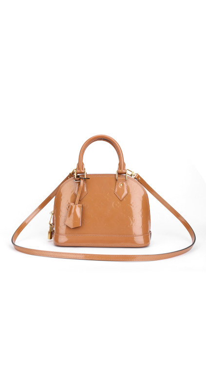 Louis Vuitton Alma BB Vernis Shoulder Bag