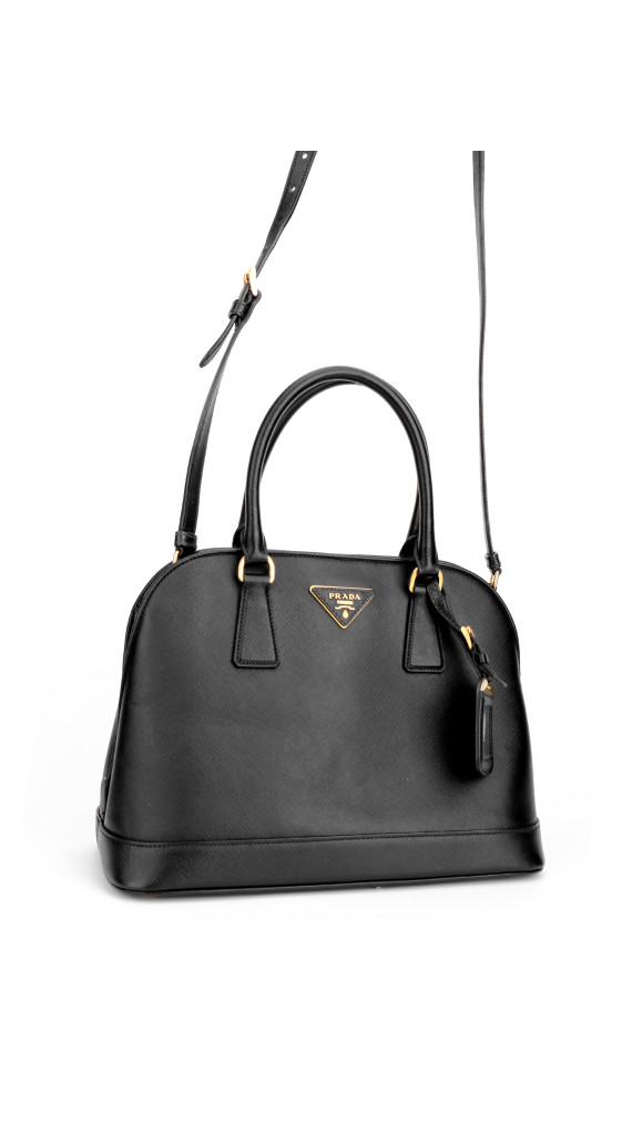 Prada Promenade Saffiano Shoulder Bag
