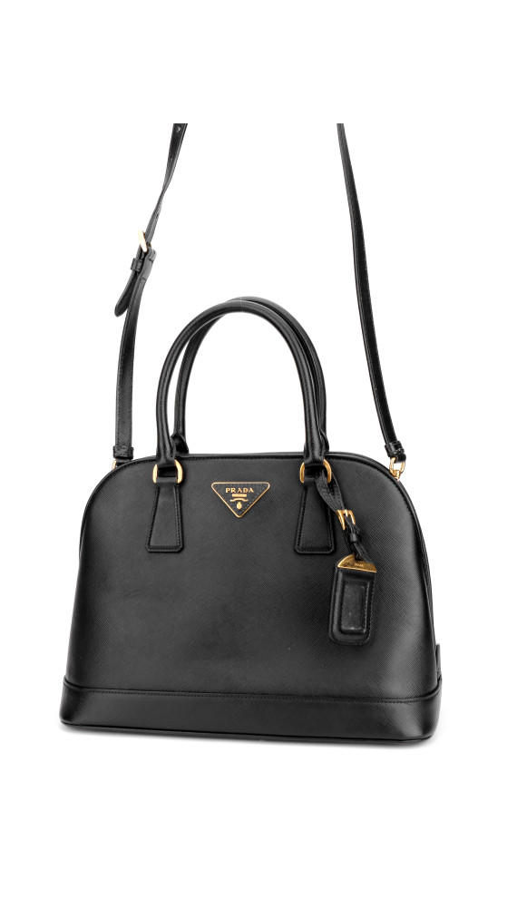 Prada Promenade Saffiano Shoulder Bag