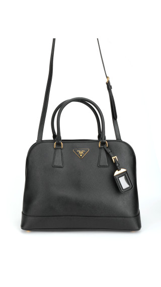 Prada Saffiano Lux Large Shoulder Bag