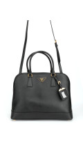 Prada Saffiano Lux Large Shoulder Bag