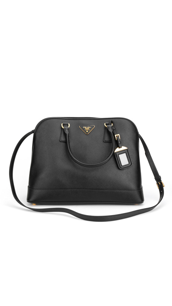 Prada Saffiano Lux Large Shoulder Bag