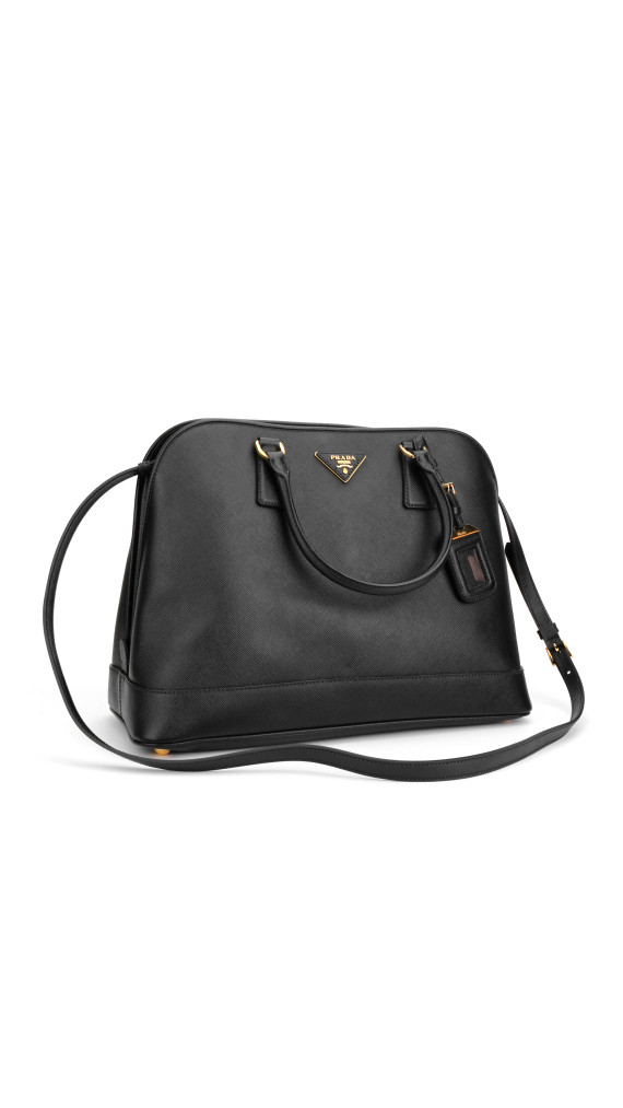 Prada Saffiano Lux Large Shoulder Bag