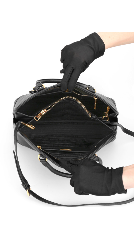 Prada Saffiano Lux Large Shoulder Bag