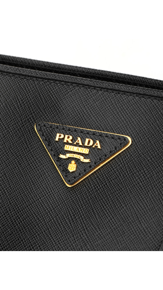 Prada Saffiano Lux Large Shoulder Bag