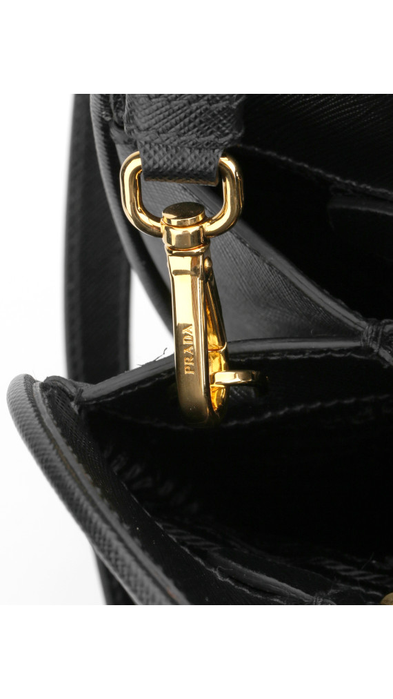 Prada Saffiano Lux Large Shoulder Bag