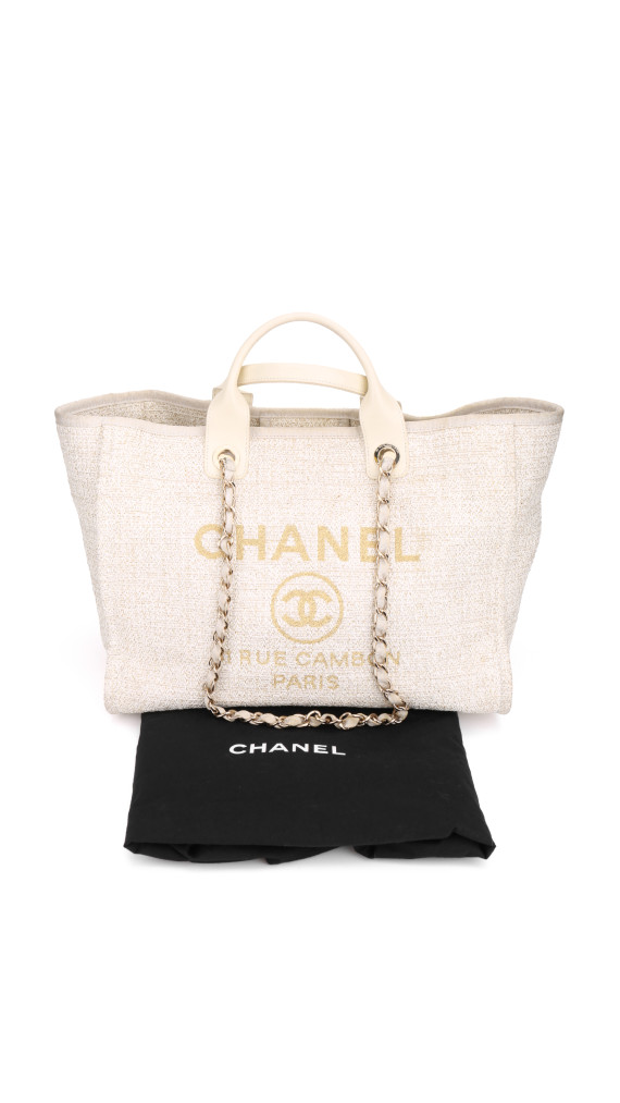 chanel deauville tote bag