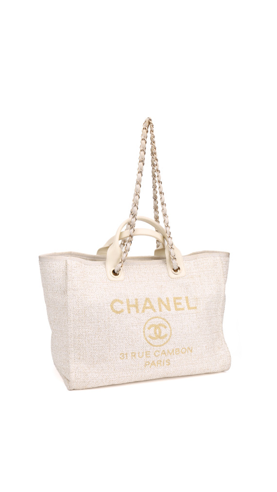 chanel deauville tote bag