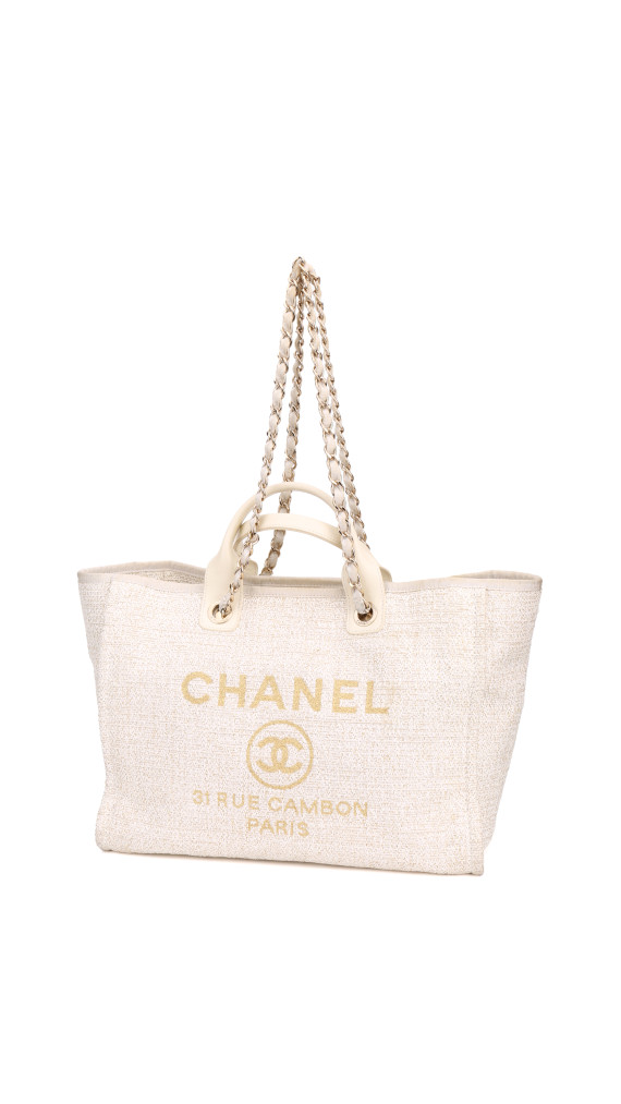 chanel deauville tote bag