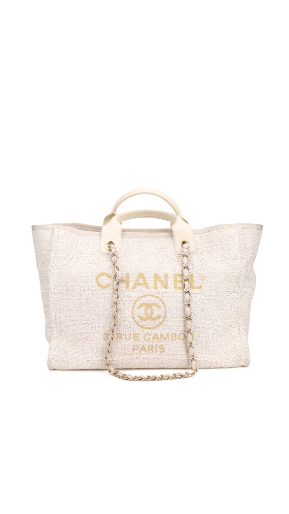 chanel deauville tote bag