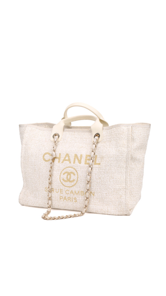chanel deauville tote bag
