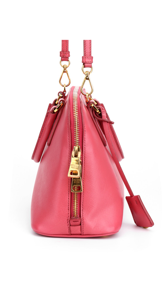 Prada Saffiano Lux Promenade Shoulder Bag